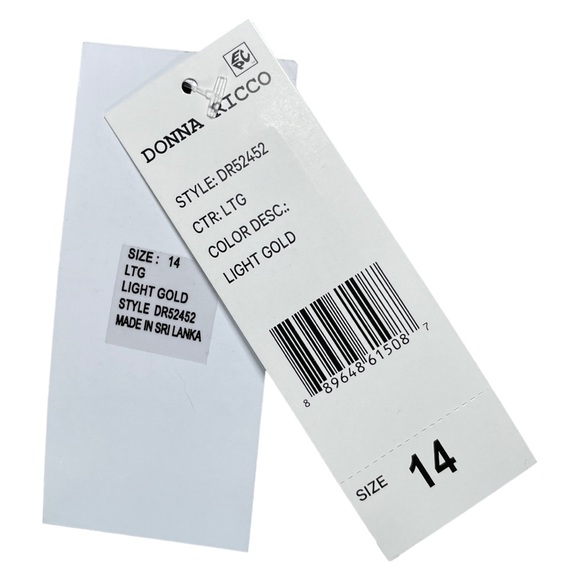 Donna Ricco Vneck Sheath Dress - Picture 7 of 8